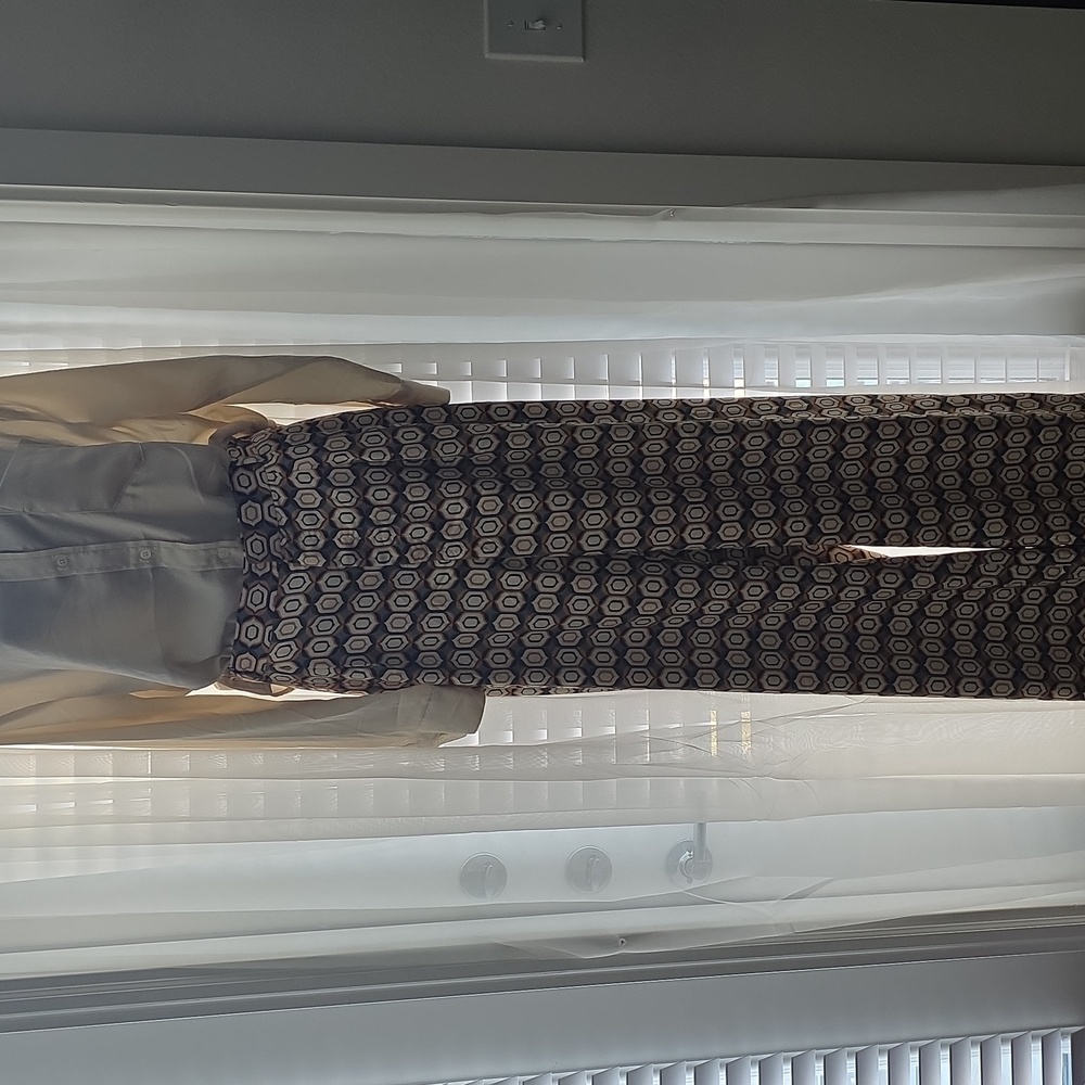 Veiled Collection Geo Printed High Rise Trousers - Picture 11 of 11